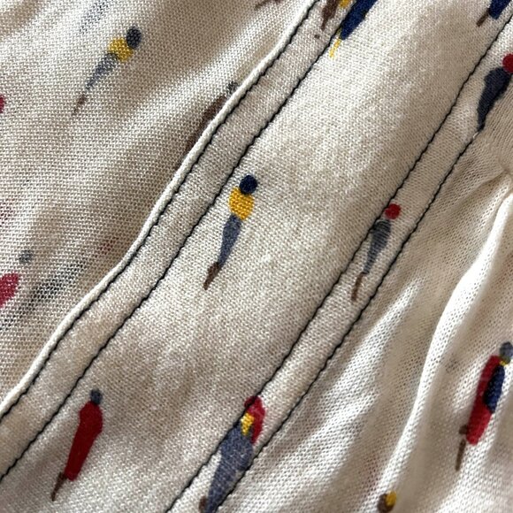 Cream People Print Cardigan ASO Alex Russo - Picture 6 of 8